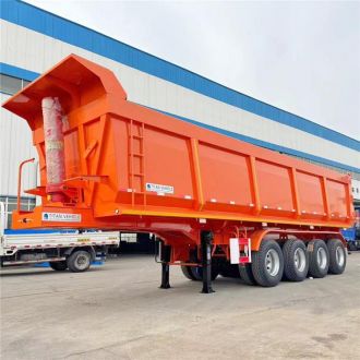 4 Axle 40CBM Semi Tipper Trailer