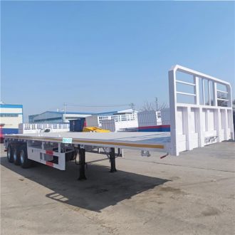 Sevan Nigeria Flatbed Container Carrier Trailer