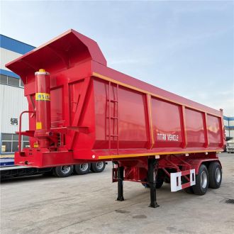 2 Axle 50 Ton Hydraulic Tipper Trailer