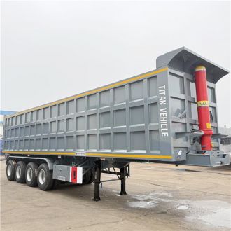 4 Axle 80 Ton Dump Truck Trailer