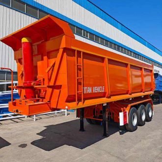 Hydraulic End Dump Trailer