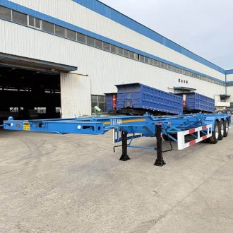 3 Axle Gooseneck Container Trailer