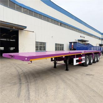 4 Axle 40ft Flatbed Semi Trailer