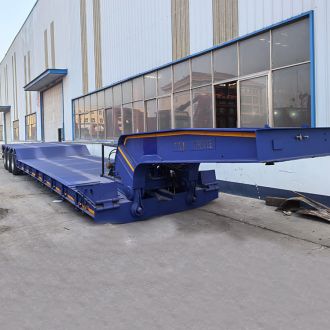 Tri Axle Detachable Lowboy Trailer