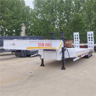 Tri Axle 80 Ton Low Loader Trailer