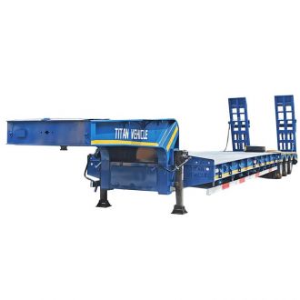 3 Axle 60 Ton Low Bed Trailer