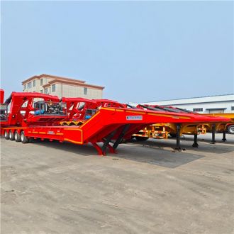 4 Axle 100 Ton Folding Gooseneck Trailer