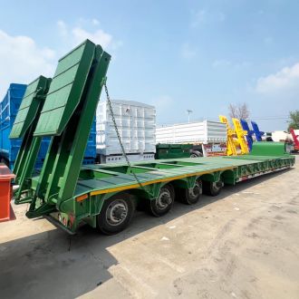 4 Line 8 Axle Low Loader Trailer