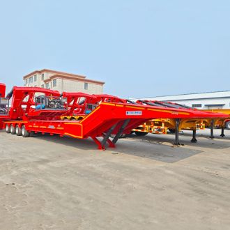 4 Axle 120T Folding Gooseneck Trailer