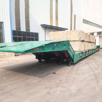 5 Axle Front Loading Low Bed Trailer