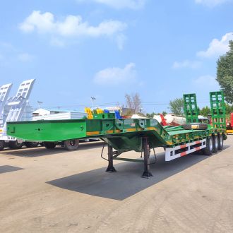 40Ft Semi Low Bed Trailer