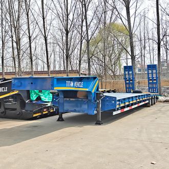Tri Axle Low Bed Trailer 