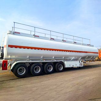 4 Axle 54000 liters Diesel Tanker Trailer