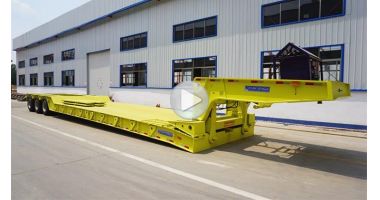 120 Ton Detachable Gooseneck Trailer